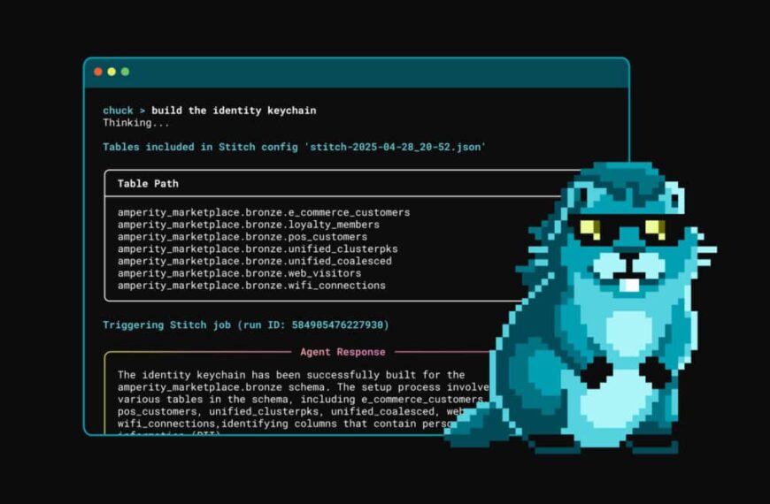 Amperity Launches Chuck Data, the First AI Agent for Customer Data Engineering on Databricks