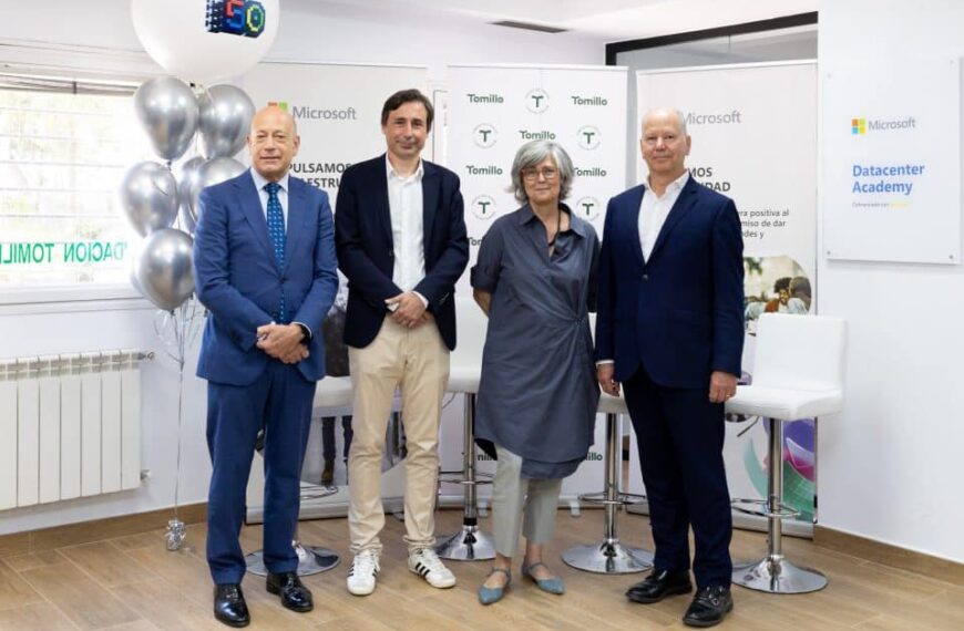 Microsoft and Fundación Tomillo Launch Spain’s First Data Center Academy in Madrid