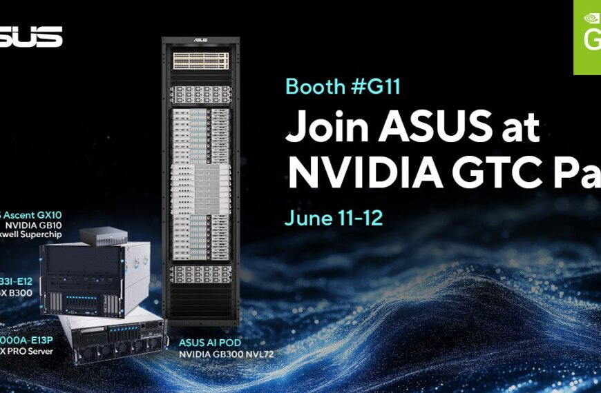 ASUS and Nebius Drive the Next Wave of AI Infrastructure with NVIDIA Blackwell at GTC Paris 2025