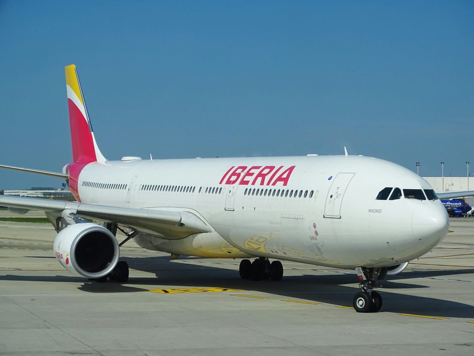 avion iberia aerolinea