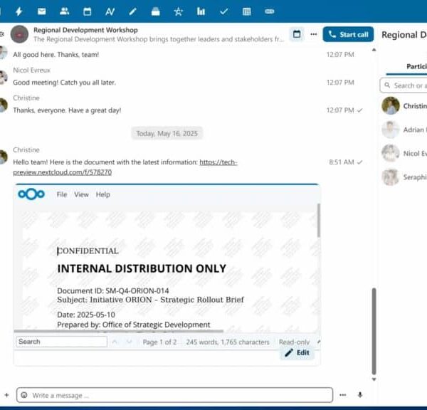 Nextcloud Launches Talk “Munich”: A Sovereign and Resilient Alternative to Microsoft Teams