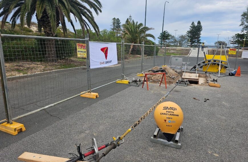 The SMAP Submarine Cable Advances in Australia: This Will Be the New Transcontinental Data Highway