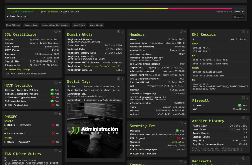 Web-Check: The All-in-One OSINT Tool for Analyzing Any Website