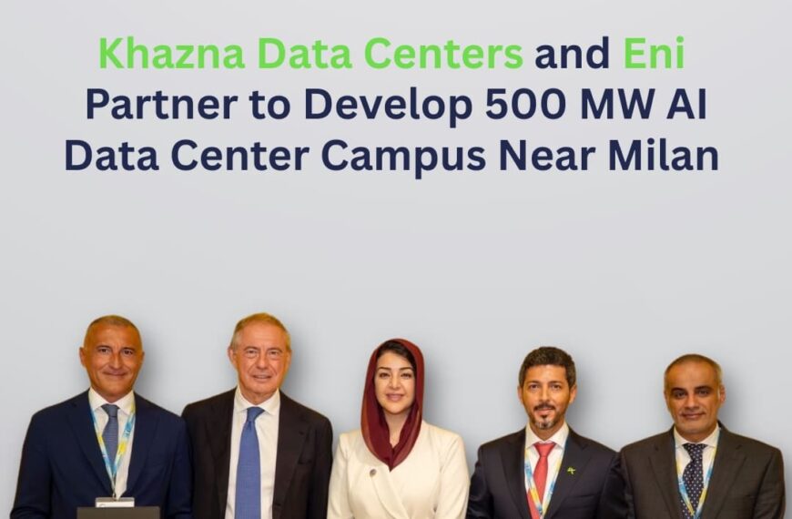 Italy will host a 500 MW data campus for artificial intelligence thanks to the alliance between Khazna Data Centers and Eni