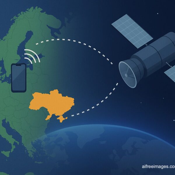 Ukraine leads Europe in direct mobile satellite connectivity with Starlink