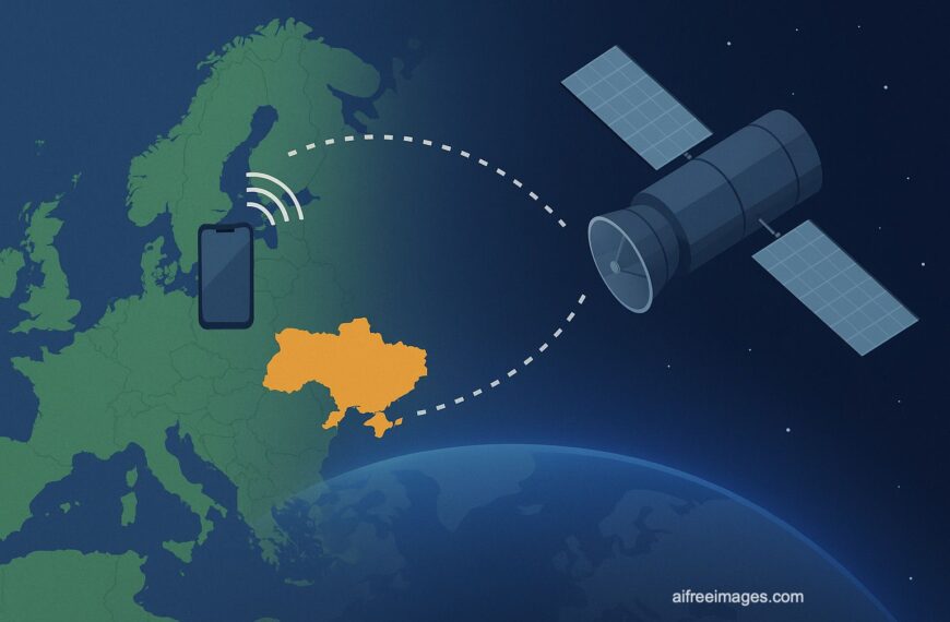 Ukraine leads Europe in direct mobile satellite connectivity with Starlink