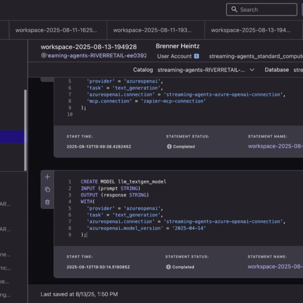 Confluent Drives an Agentic, Scalable, and Real-Time AI with Streaming Agents