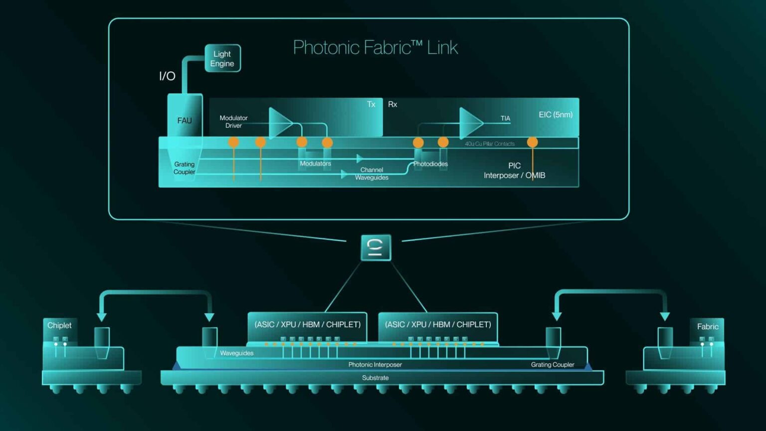 celestial photonic link