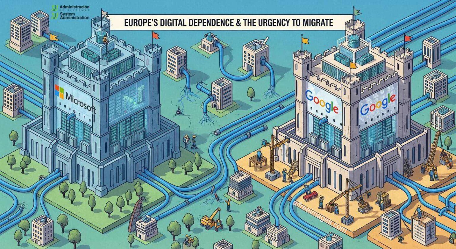 europe digital dependece usa