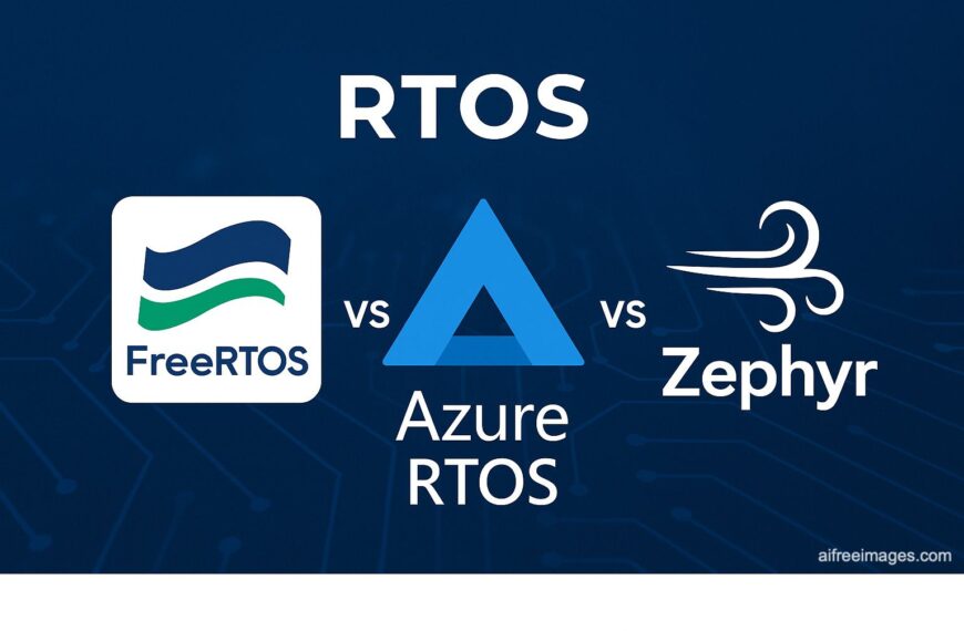 FreeRTOS, Azure RTOS, and Zephyr: A Real Comparison of the Most Used Real-Time Operating Systems in Embedded IoT