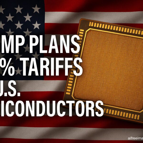 Trump proposes 300% tariffs on semiconductors in the U.S.