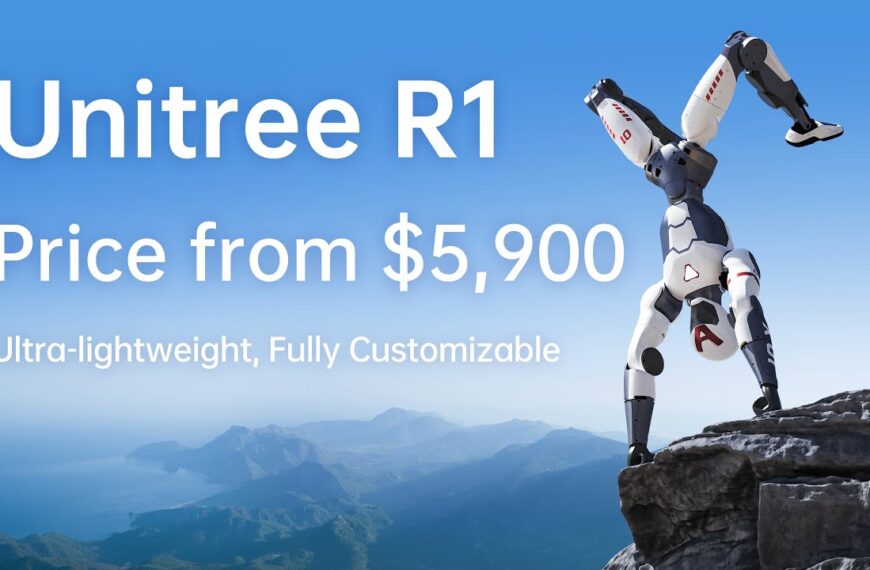 Unitree Launches the R1 Robot: An Intelligent Companion Starting at $5,900