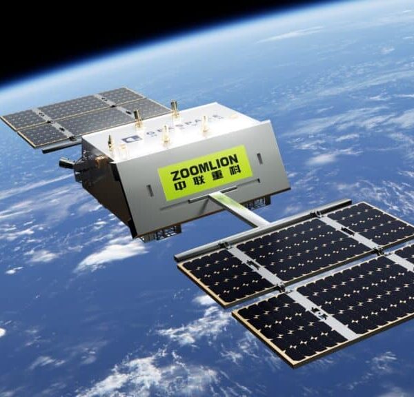 Zoomlion launches its first corporate satellite and opens a new chapter in intelligent and global construction machinery