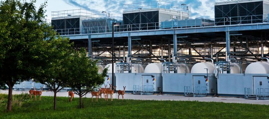 Google opens a data center in Waltham Cross as part of a £5 billion investment in the UK