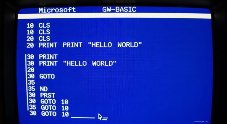 Microsoft releases the original source code of GW-BASIC (1983): a time ...