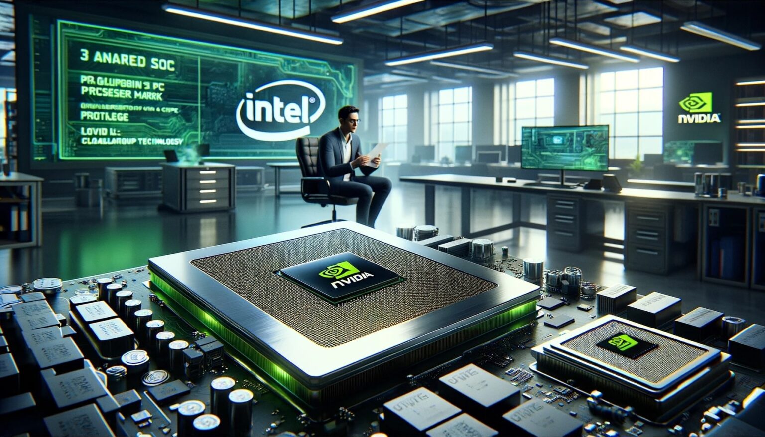 intel nvidia chips