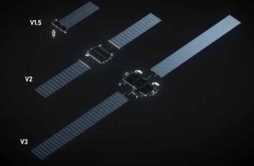 Starlink V3: SpaceX Prepares “Giant” Satellites with 1,000 Gbps Download and 200 Gbps Upload to Bring Gigabit Internet via Satellite