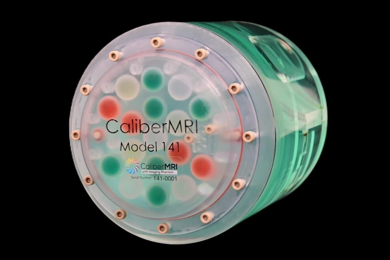 CaliberMRI CaliberMRI s qDisc quantitative Dual Imaging Standardization Compartment Model 141 w.j