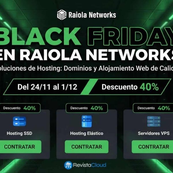 Raiola Networks Celebrates a Week-Long Black Friday with 40% Discount on Hosting and VPS