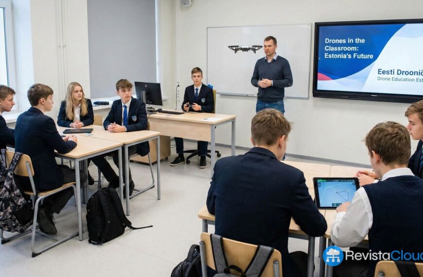 Estonia Brings Drones to the Classroom: The New High School Training Course
