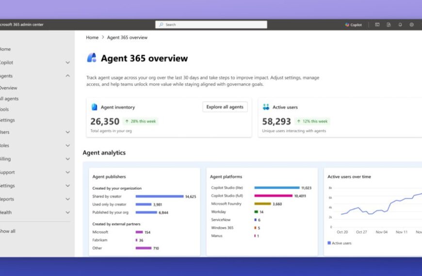 Microsoft Launches Agent 365, the New Control Layer to Manage AI Agent Teams in the Enterprise