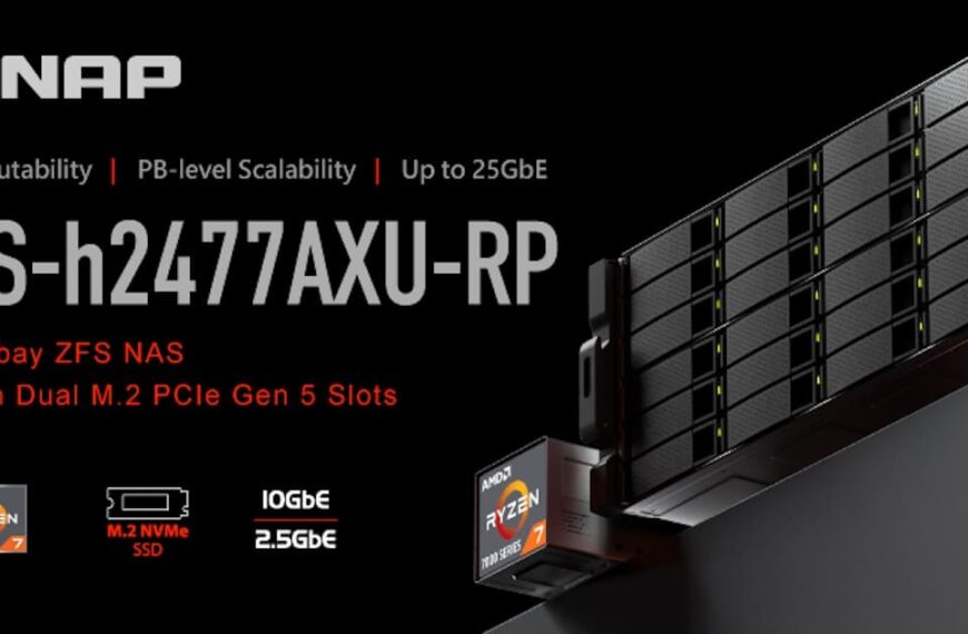 QNAP Introduces the TS-h2477AXU-RP: a 24-Bay ZFS NAS Designed for Speed, Virtualization, and Large-Scale Backup