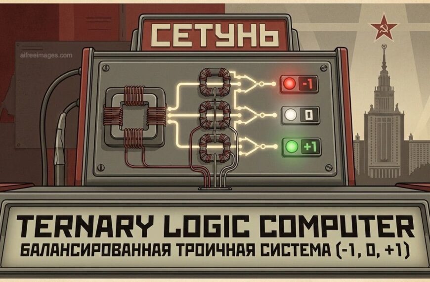 Setun, the “forbidden” Soviet computer that challenged binary logic