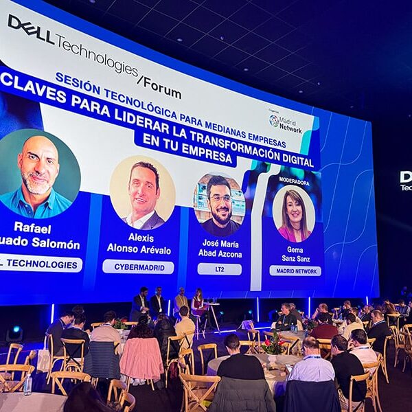 Madrid Network promotes the debate on infrastructure, cybersecurity, and AI at the Dell Technologies Forum