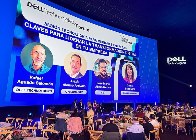 Madrid Network promotes the debate on infrastructure, cybersecurity, and AI at the Dell Technologies Forum
