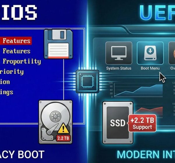 BIOS vs UEFI: Why the “Boot Mode” Still Causes Issues When Installing Windows and Linux