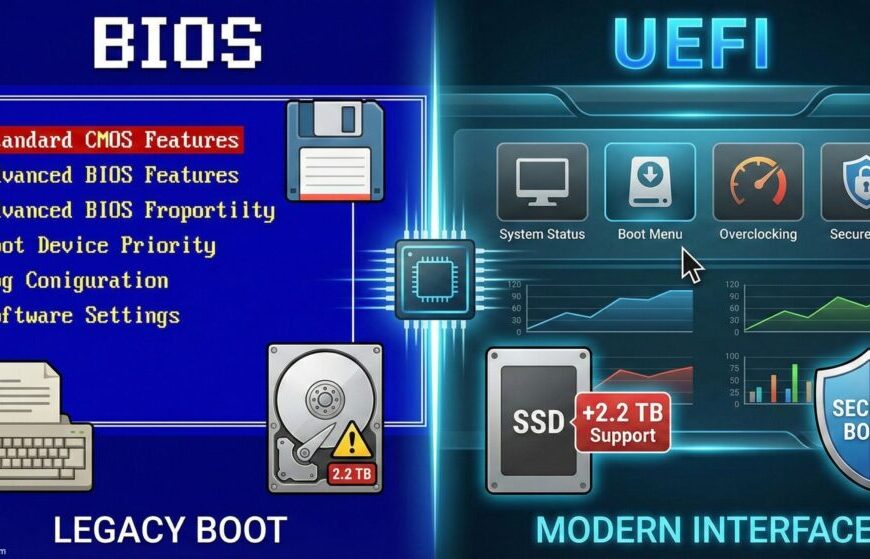 BIOS vs UEFI: Why the “Boot Mode” Still Causes Issues When Installing Windows and Linux