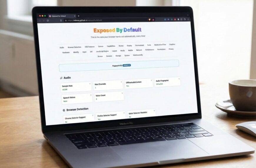 Your browser knows too much about you: how you reveal yourself online without realizing it