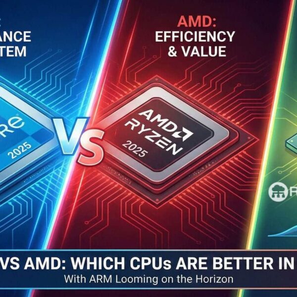 Intel vs AMD in 2025: the x86 battle continues… but ARM has already sat down at the table