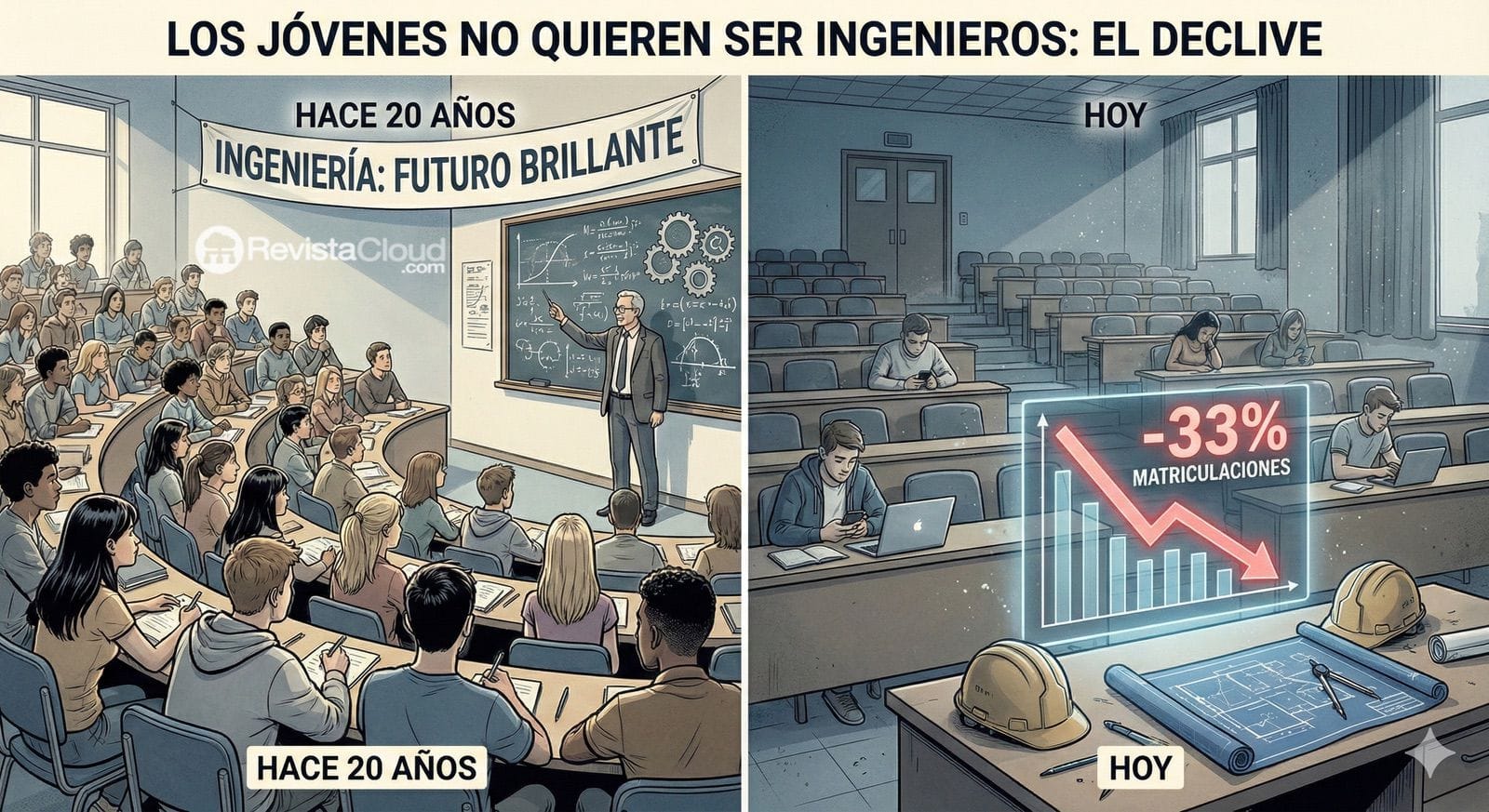 Nueva portada 13 Spain runs out of engineers: the talent gap threatening its technological future