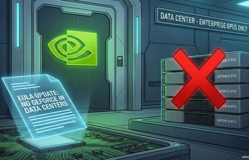 NVIDIA Toughens Its EULA: GeForce Graphics Card Banned from Data Centers