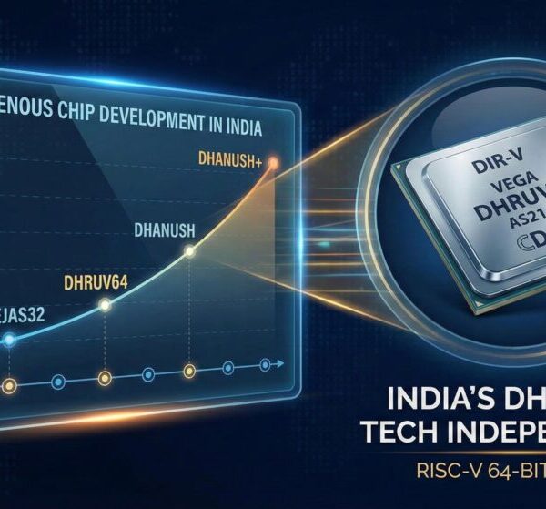 DHRUV64: India Debuts a 64-bit RISC-V Microprocessor at 1.0 GHz and Strengthens Its Commitment to Technological Sovereignty