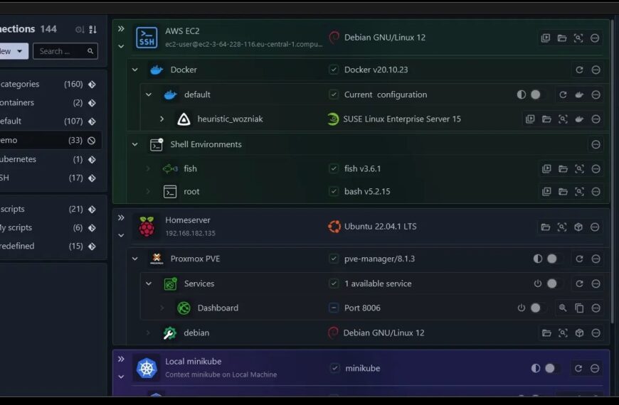 XPipe: The connection “hub” that aims to simplify the sysadmin’s life without installing anything on the servers