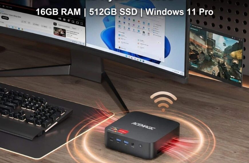 AceMagic K1 on Sale: a Mini PC with Ryzen 5 that Supports Triple 4K Displays