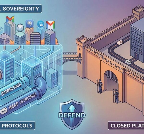 SMTP, POP3, and IMAP: The Invisible Protocols That Support Email (and Why It’s Important to Protect Them Against Closed Platforms)