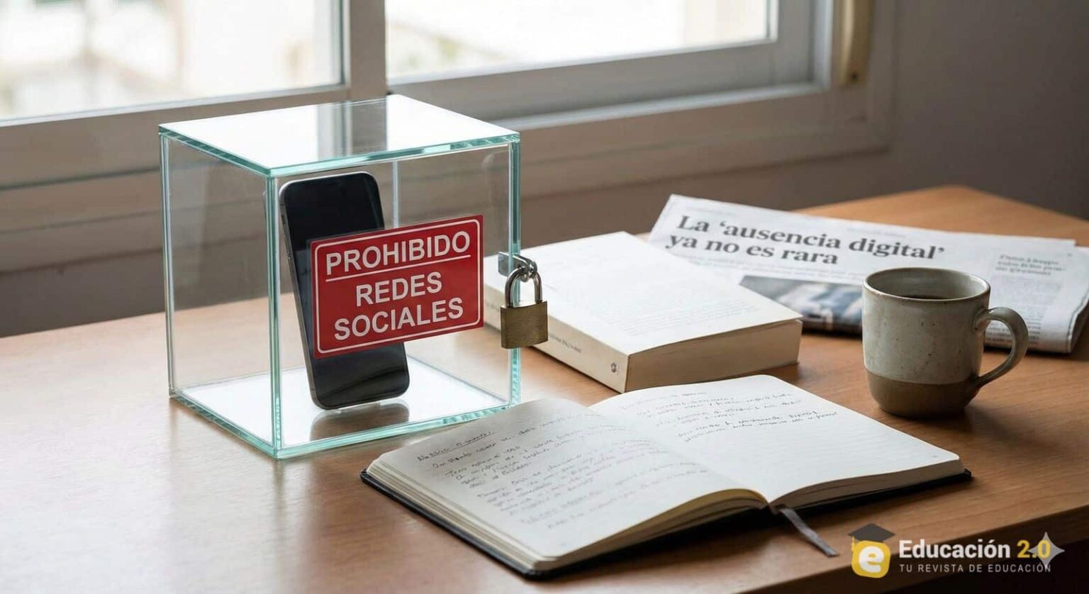 prohibicion redes sociales desconexion