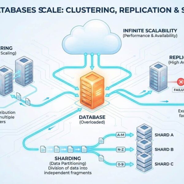 Clustering, Replication, and Sharding: How Databases Scale as Everything Grows