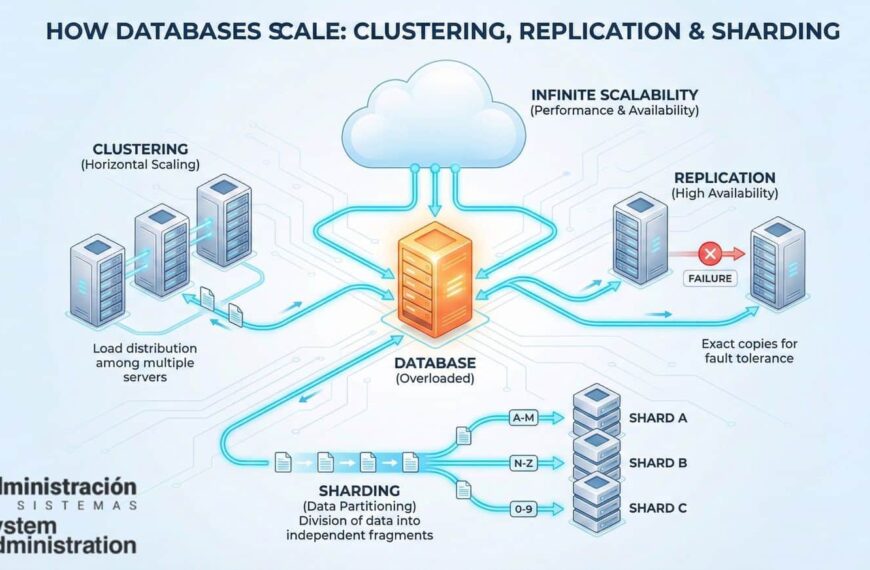 Clustering, Replication, and Sharding: How Databases Scale as Everything Grows
