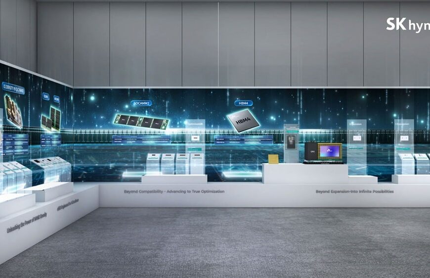 SK hynix showcases its next-generation memory for the AI era at CES 2026: 48GB HBM4, SOCAMM2, LPDDR6, and 321-layer NAND