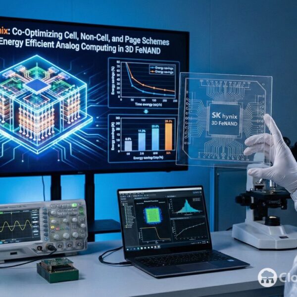 SK hynix accelerates the race for the future NAND: 5-bit PLC, FeNAND 3D, and nearly production-ready CTI technology
