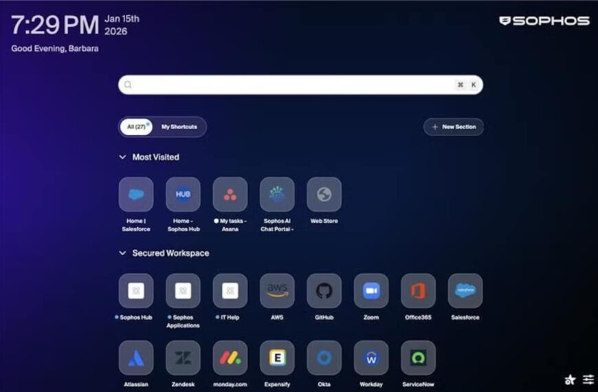 Sophos bets on “browser as a perimeter” with Workspace Protection to secure hybrid work and regulate AI usage