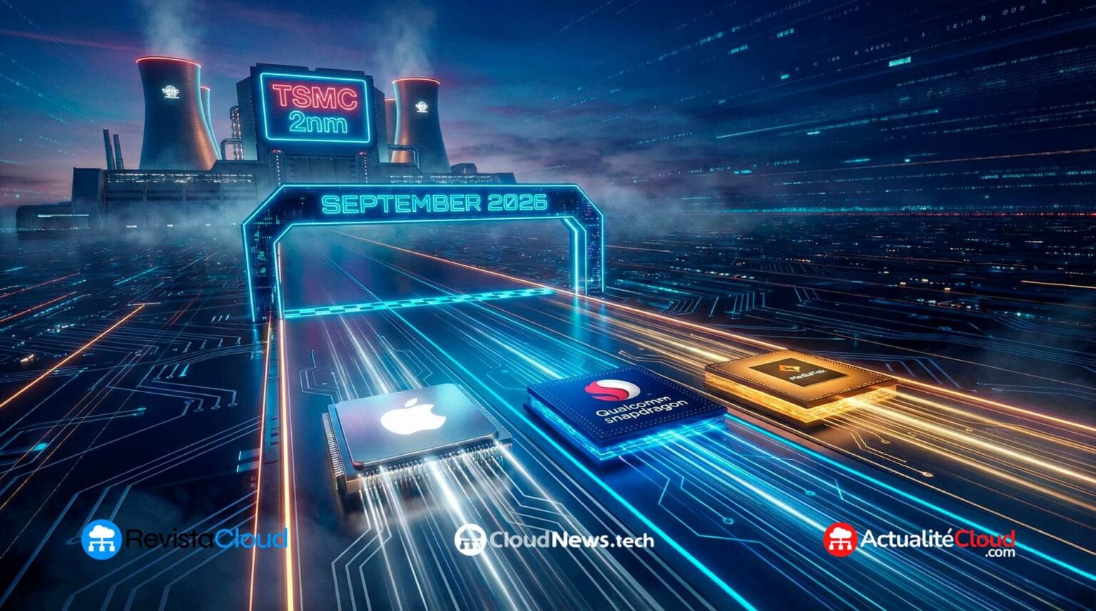 tsmc 2nm apple qualcomm mediatec september 2026