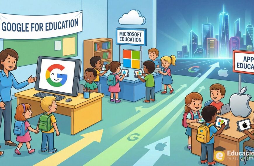 The Classroom as a Digital Battleground: Google, Microsoft, and Apple Compete for the “User of the Future”