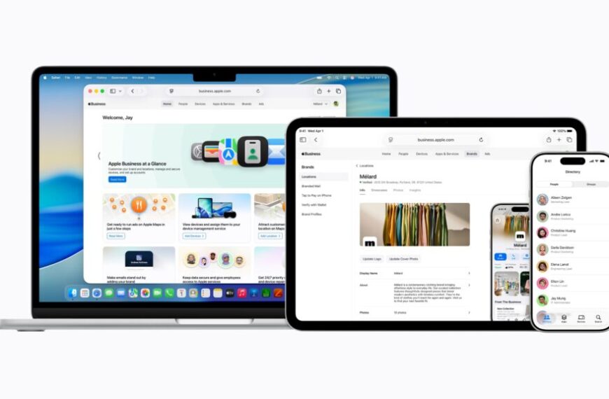 Apple Business: Apple Unifies MDM, Corporate Email, and Local Visibility on a Single Platform