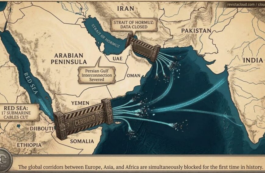 The war closes two critical routes and exposes the fragility of the internet
