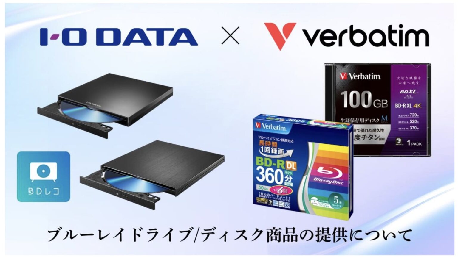 iodata verbatim dvd r